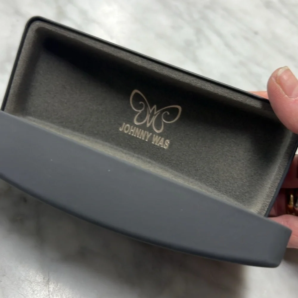 Johnny Was Gray Sunglass CASE